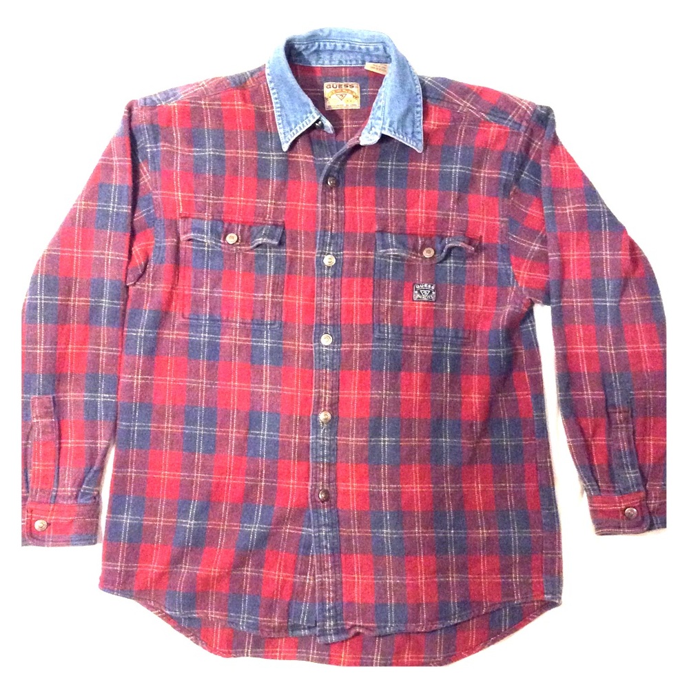 Vintage Guess Jeans Flannel Shirt
